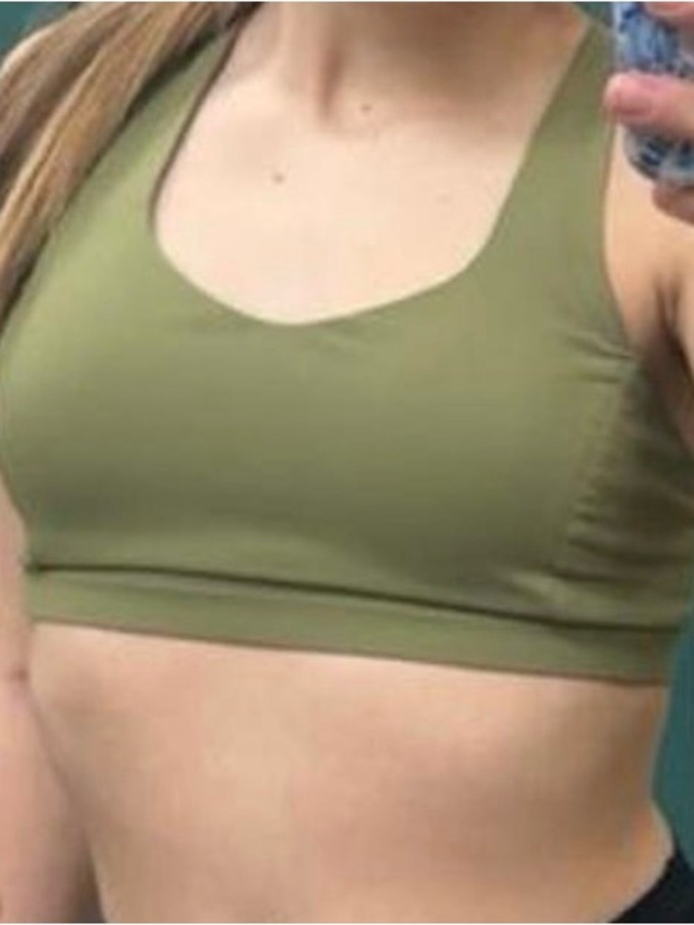 lululemon athletica Olive Scoop Neck Seamless Bralette